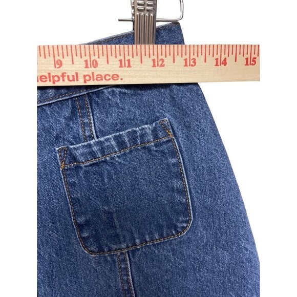 BDG Urban Outfitters Denim Blue Jean Mini Skirt A-Line Women's Size Small - Picture 4 of 7